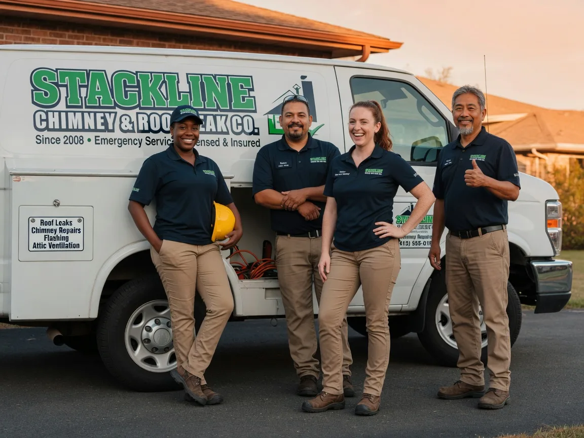 Chimney flashing repair company in Folsom, WV